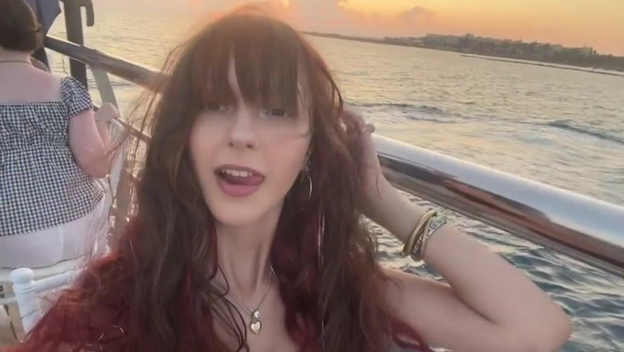 Sunset boat gathering off the Cyprus coast