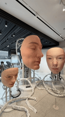 Art installation with digital sphere draws visitors in Bangkok mall