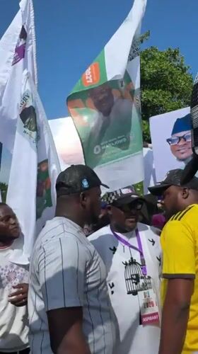 Peter Obi political rally draws crowds in Badagry, Nigeria