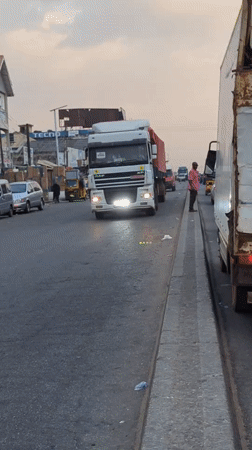 Daily street life captured across Nigerian neighborhoods during evening hours