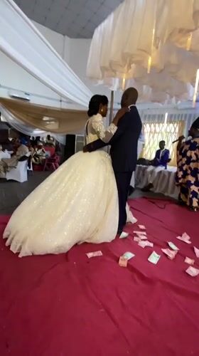 Wedding reception in full swing in Bukuru, Nigeria