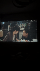 Evening movie viewing session recorded in Krasnoyarsk home