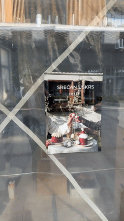 Morning coffee and Easter treats observed in Belgrade