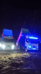 Nighttime construction work observed in Thai coastal communities