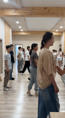Children participate in dance exercise in Izhevsk classroom