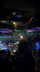 Late night clubbing scene documented in Plovdiv nightclub