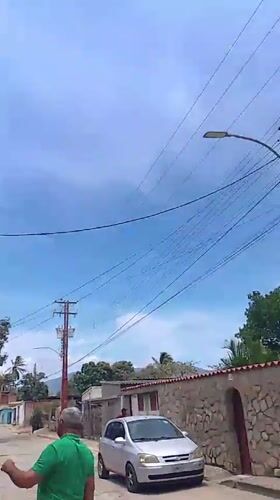 Solar halo phenomenon observed in Altagracia, Venezuela