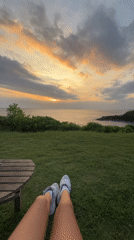 Sunset viewing at Balinese coastal temple in Kediri