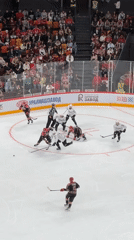 Live hockey at a packed Yekaterinburg arena