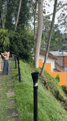 Two women visit scenic overlook in Ubud valley
