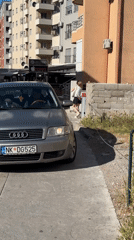 Morning street life captured across Budva, Montenegro