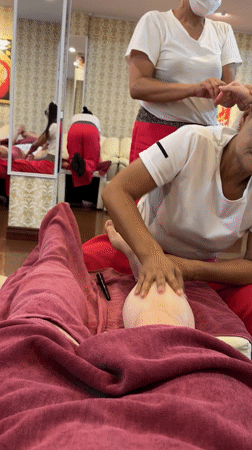 Spa massage session documented in Pattaya, Thailand
