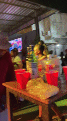 Grand opening party with band at De City Lounge