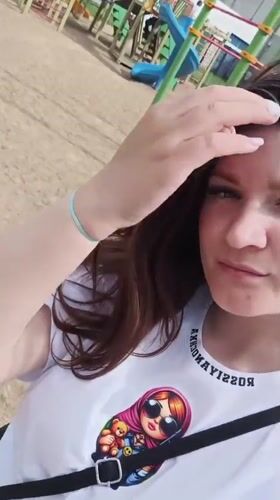 Morning playground scenes and daily life captured in Tobolsk