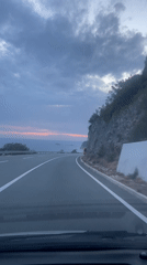 Coastal scenes documented in Kanjoši, Montenegro