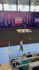 Weightlifting competition features young athletes in Blagoveshchensk, Russia