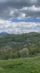 Spring scenes captured across Montenegro's countryside within minutes