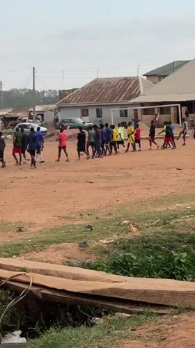 Daily life scenes documented in Kurunduma, Nigeria community