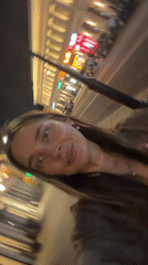 Woman records nighttime walk through Moscow streets