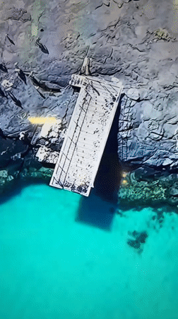 Aerial footage captures diverse water landscapes near Dnipro, Ukraine