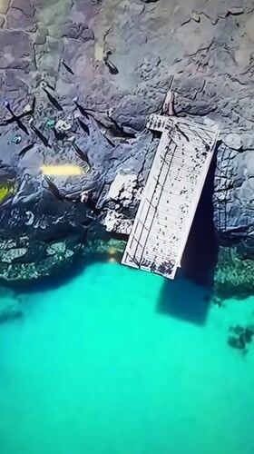 Aerial footage captures diverse water landscapes near Dnipro, Ukraine