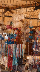Summer afternoon at Conil de la Frontera's seafront market and streets