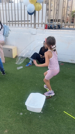 Children's outdoor activity event held in Netanya, Israel