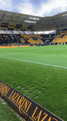Soccer match draws small crowd at Plovdiv stadium