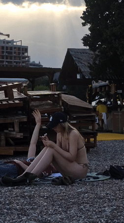 Evening snapshots capture daily life across Budva, Montenegro