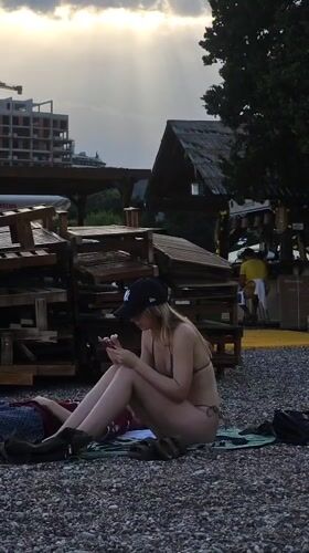 Evening snapshots capture daily life across Budva, Montenegro