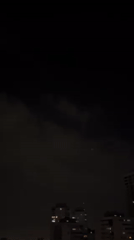 Night skyline captured in Tehran on March 9, 2026