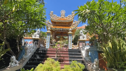 Buddhist temple complex documented in Vietnam's Phú Quý region