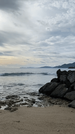 Exploring the rocky shoreline and surroundings of Naga Umbang, Aceh