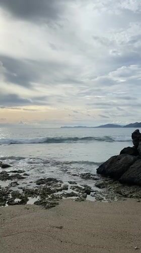 Exploring the rocky shoreline and surroundings of Naga Umbang, Aceh