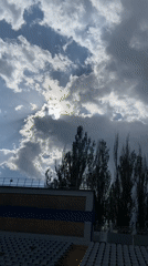 Afternoon activities recorded at Ukrainian stadium on May 27