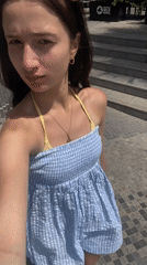 Women captured walking, taking selfies on Dubai beachside promenade