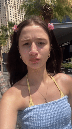 Women captured walking, taking selfies on Dubai beachside promenade