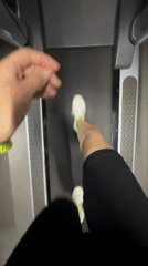 Early morning gym session documented in Kyiv