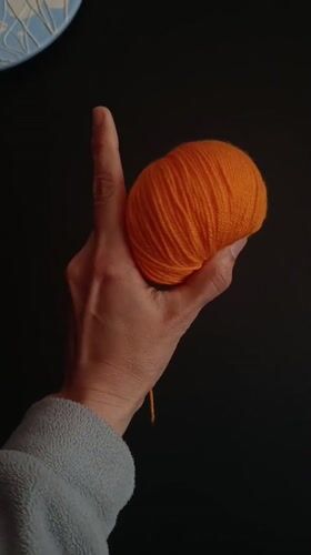 Morning domestic moments with cat, yarn, clock in Lermontov