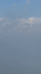 Clear mountain vista documented in Nepal