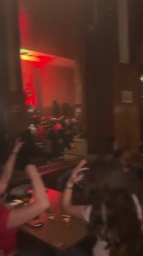 Socialist-themed nightclub gathering draws crowds in Veliko Tarnovo, Bulgaria