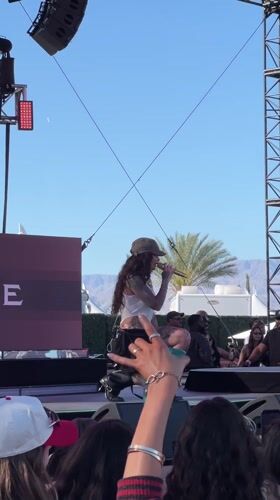 Outdoor festival with live music held in La Quinta