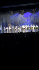 Ballet performance with 20+ dancers captured in Belgrade