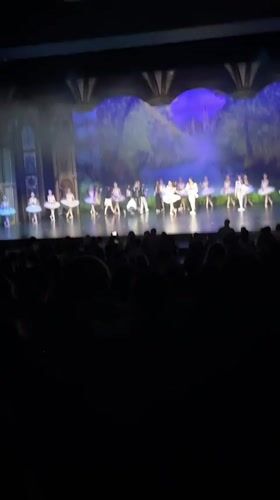 Ballet performance with 20+ dancers captured in Belgrade