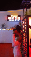 Nightclub event with coordinated dance performances in Nigeria