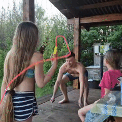 Summer afternoon recreation observed in Новостройка, Russia