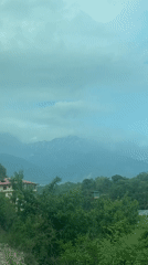 Traveler documents scenic mountain journey through Upper Skoh, India