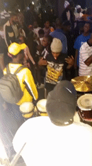 Crowded indoor event, party or performance vibes