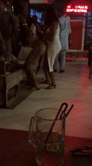 Night out captured at Abuja bar with dancing patrons