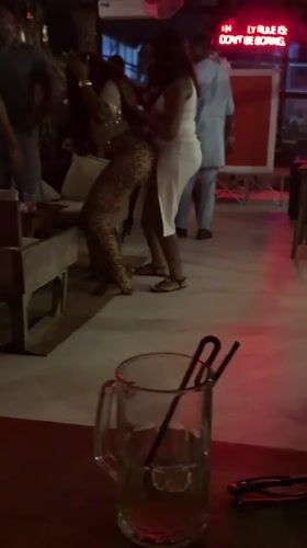 Night out captured at Abuja bar with dancing patrons
